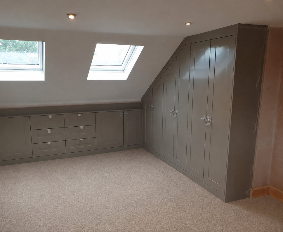 Fitted kitchen, bedroom and media wall project