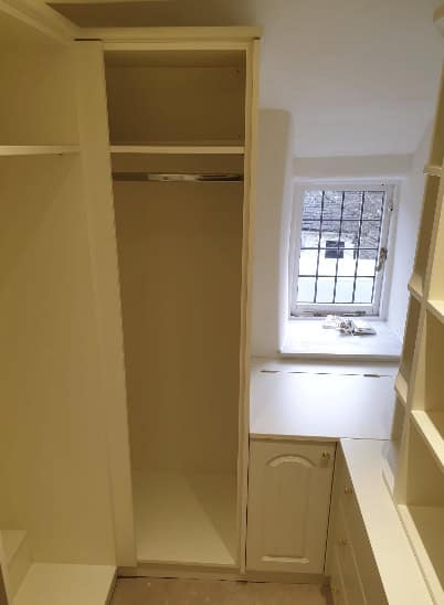 Fitted kitchen, bedroom and media wall project