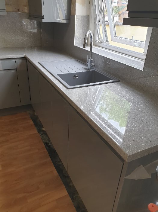 Fitted kitchen, bedroom and media wall project