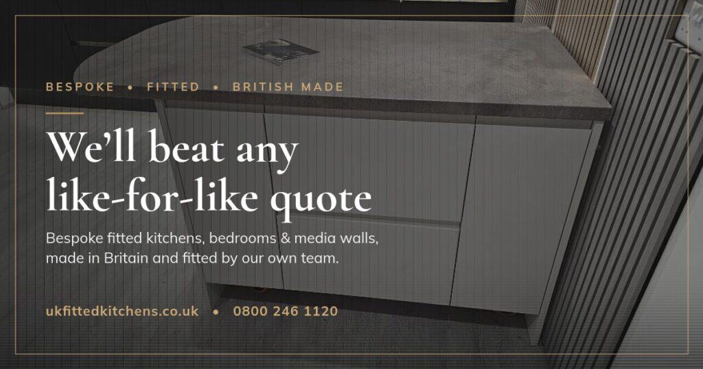 Fitted kitchen, bedroom and media wall project